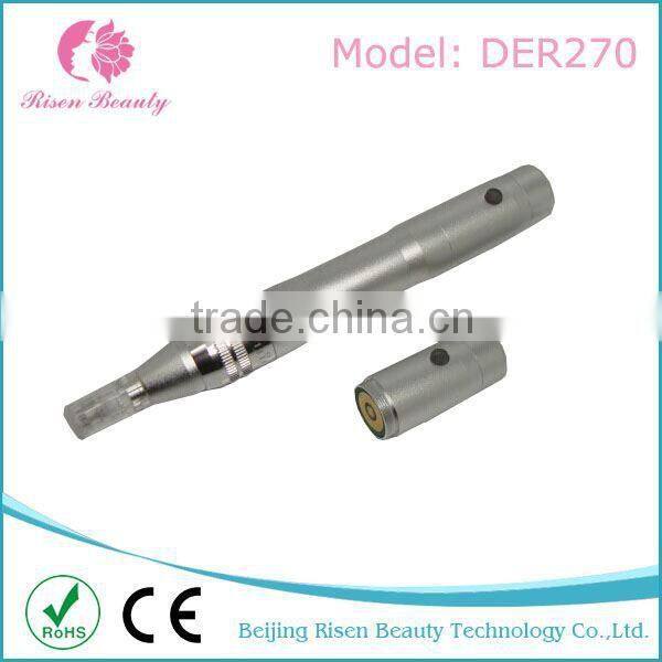 Professinonal Newest Corded or Cordless Meso Derma Stamp Pen with 2pcs Needle Catridage