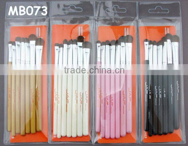 7pcs medium firm smudge firm short shader brush multifounction face cosmetics brush for makeup