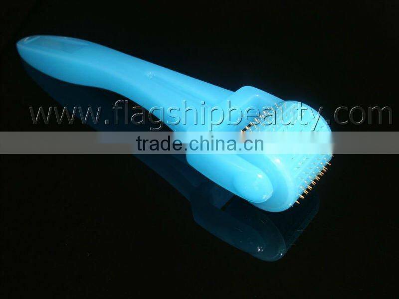 spa roller massage acne removal new 192 needles blue derma roller