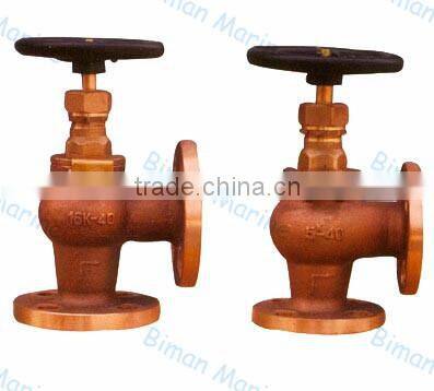 MARINE BRONZE SCREW-DOWN Angle Stop Valve