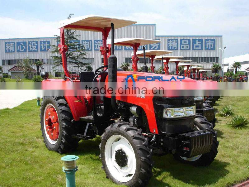 85HP agriculture machinery equipment farm tractor price with A/C Cabin