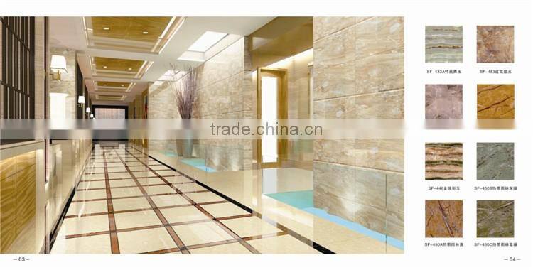 UV coated marble sheet wall panel interior decoration board
