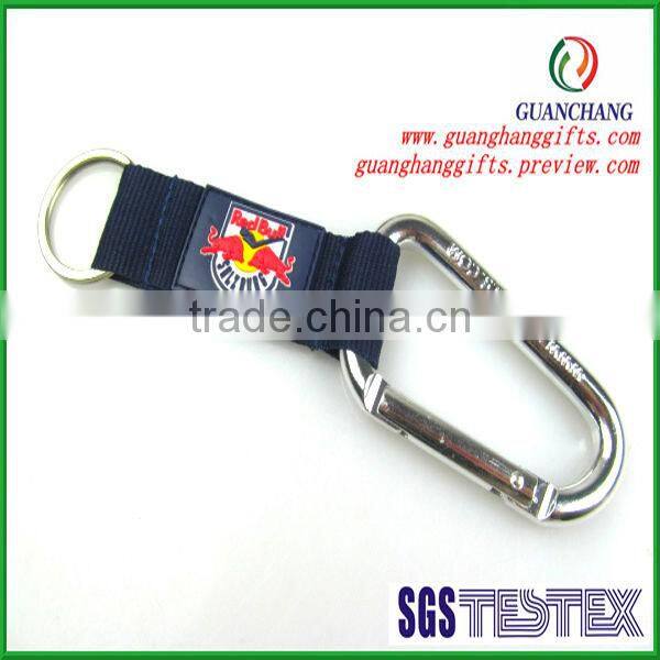 2013 short keychain,carabiner hooks straps,climbing hook strap