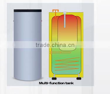 Popular pressurized solar water heater in Europe