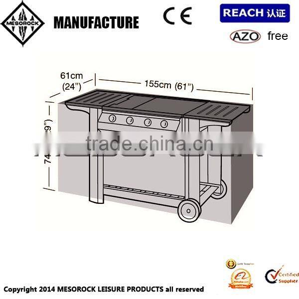 Cover Up Gourmet 4 Burner BBQ Cover burner flat bbq cover