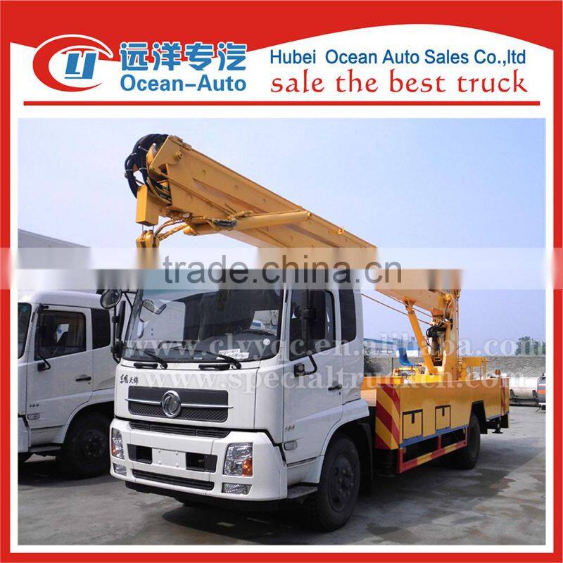 Driving type 4x2 dongfeng kingrun aerial plaform 20-22m cherry picker