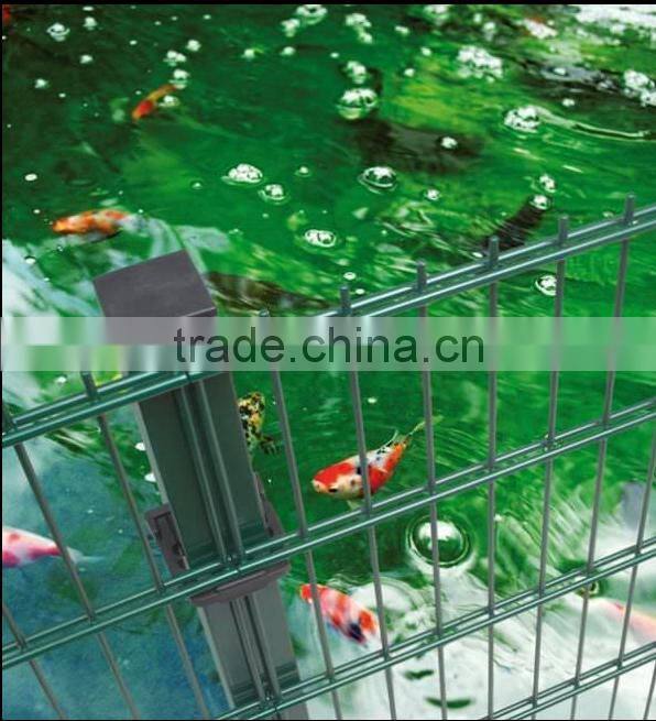 multi-use strong double horizontal wire fence/double loop wire fence/double wire rod mesh fence