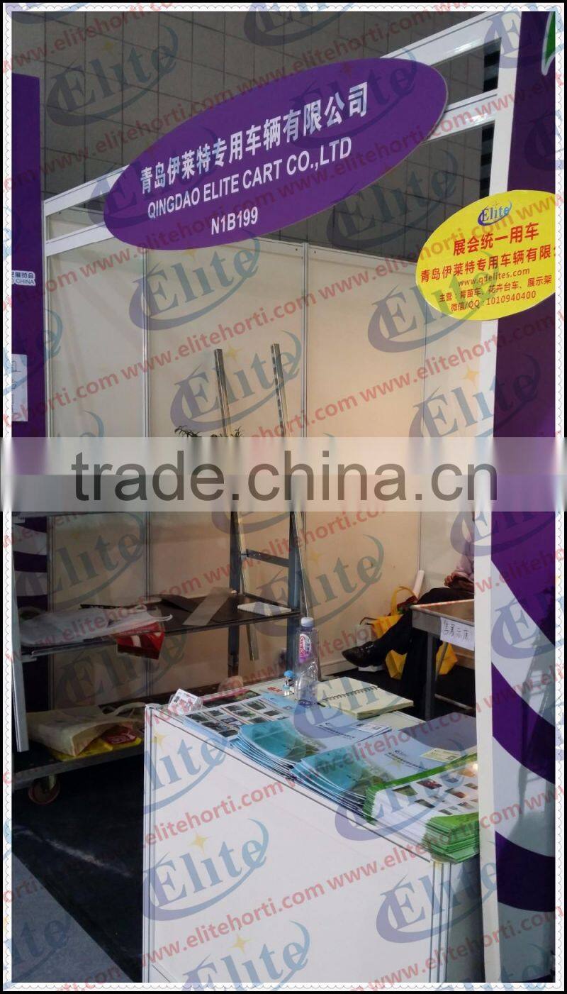 204 Display flower cart pot trolley rack