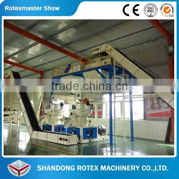 Automatic Lubrication Saw Dust Pellet Making Machine with Changing Die Equipment