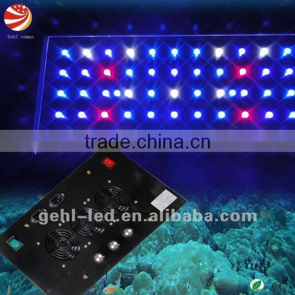 55*2W LED Aquarium Light with dimmer for tropic fish and coral reef tanks