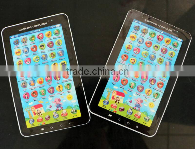 Y-pad Spanish Computer Tablet Learning Education Machine Toy Gift for Kids 3 +