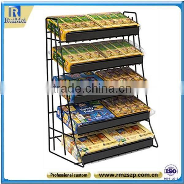 3-tier Countertop Light Duty Metal Wire Candy Display Stand