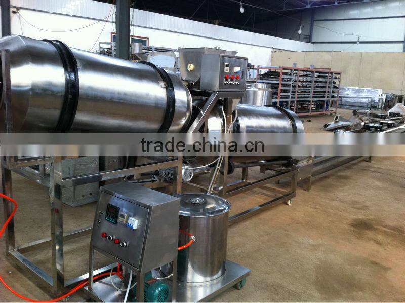 puffed corn snack food twin screw extruder making machine