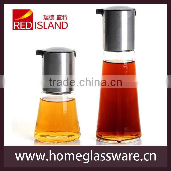hotsale glass oil and vinegar bottle in kitchenware