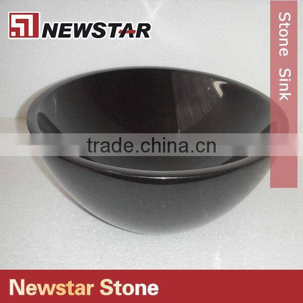 Newstar black amethyst stone sink bowl