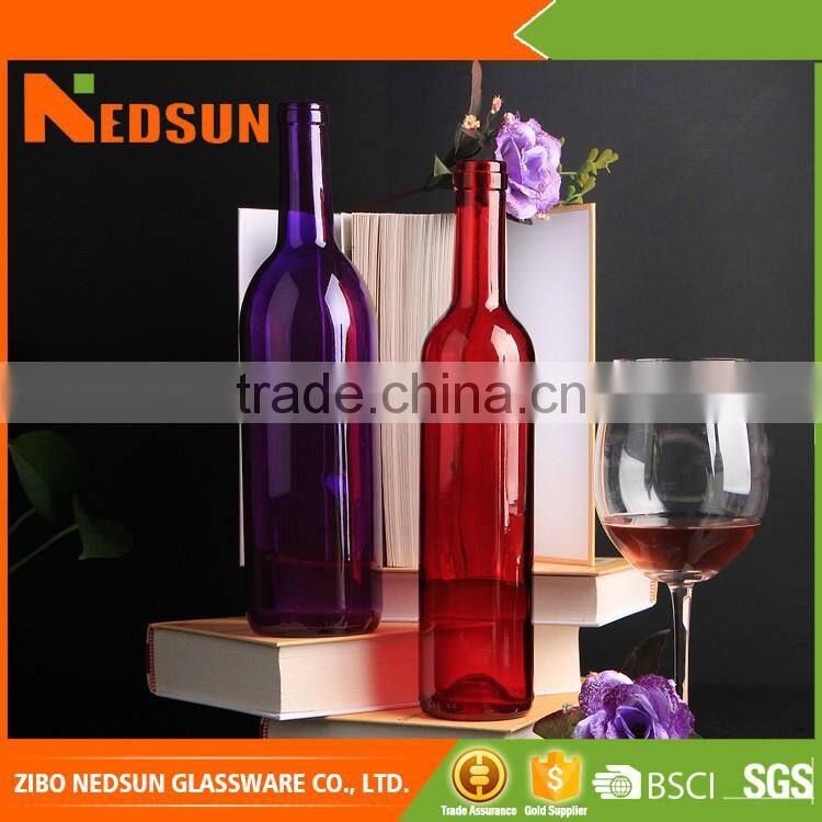 Direct factory manufacture Regular 500ml best cheap red wine bottle