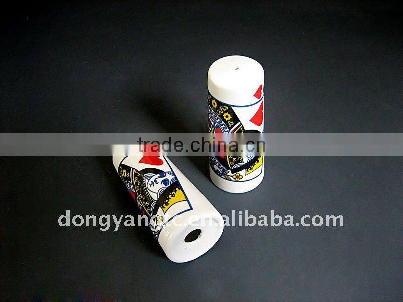 Ceramic seasoning bottle