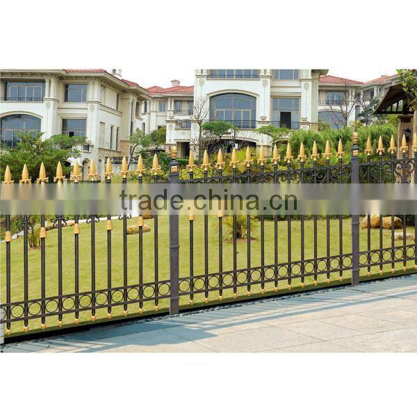 China Wholesale Artistic Design Metal Aluminum Garden Fence for Villa