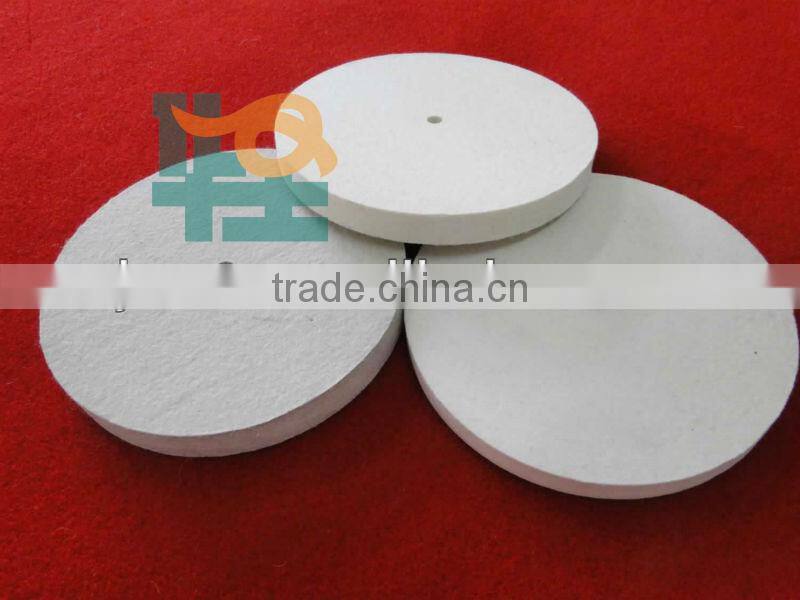 100% wool Polishing felt wheel