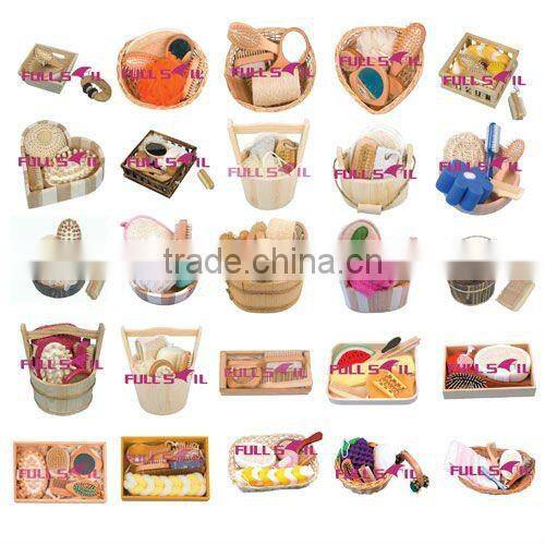 oval wooden barrel bath set in home & garden 06 oval