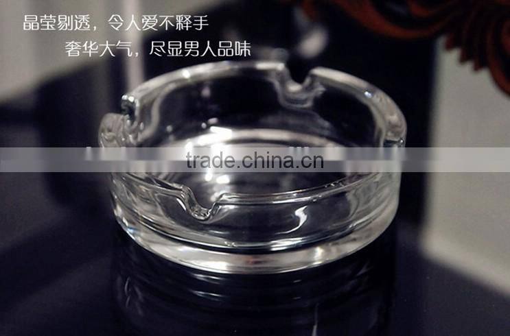 Hot Sale Smoking clear glass ashtray, Smokeless Ash Tray