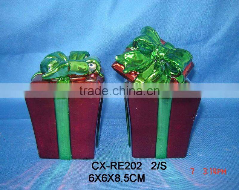 christmas ceramic music box -Ceramic Christmas Gift (hot sell)