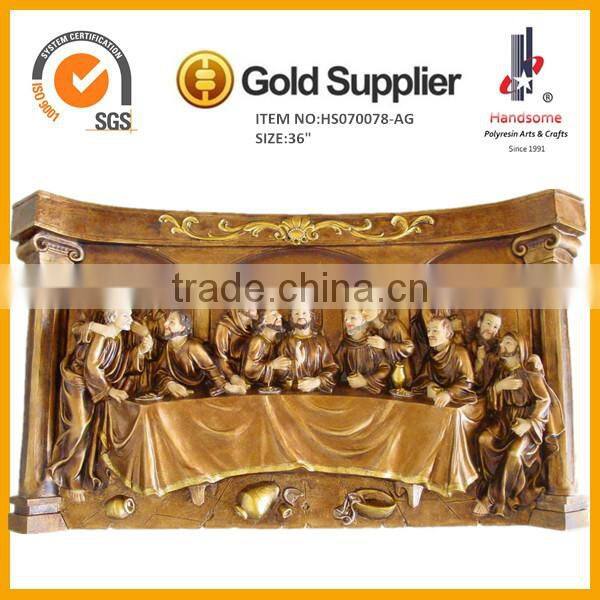 36"Last supper porcelain arts and crafts for home decoration