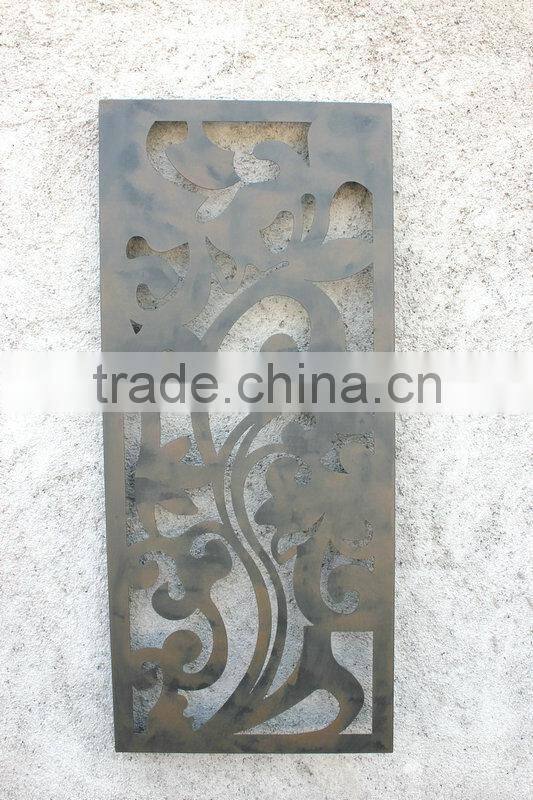 Decorative metal wall art