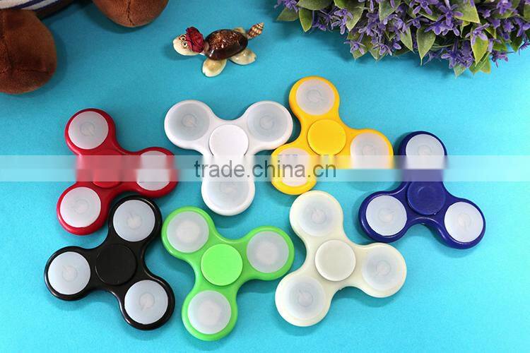 Promotional 608 Bearing Hand Fidget Spinner with led light