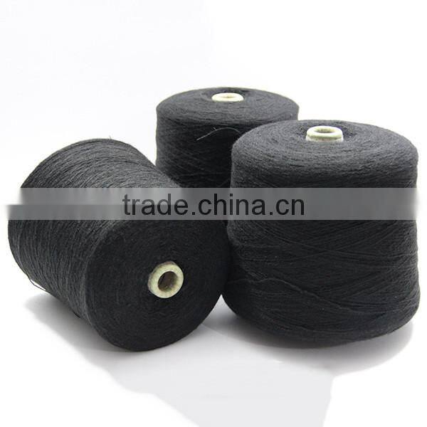 Good quality acrylic yarn high bulk nm9/2 color with black for sale