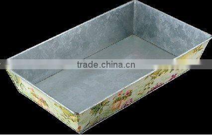 2015 high quality tin barware serving tray