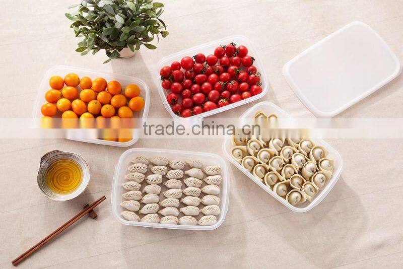 Fresh Dumpling Storage Box Reusable Food Storage Box