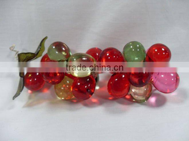 acrylic plastic grape hanging garden decorations