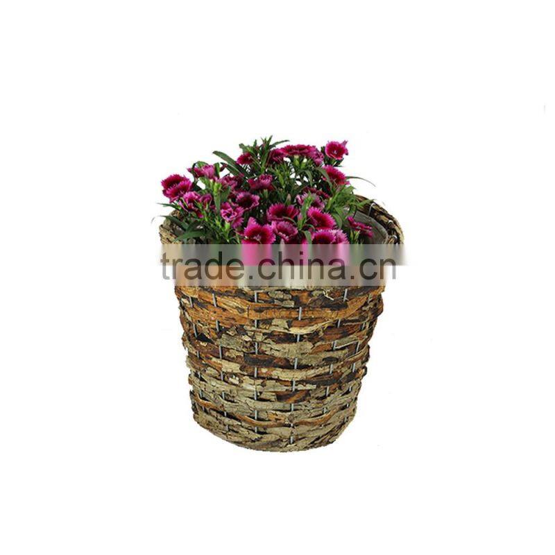 Natural Rattan Planter Flower Pot Sleeves Flower Baskets