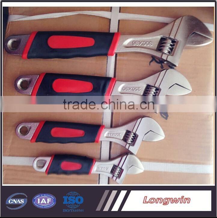 Tool set American type of adjustable pipe wrench