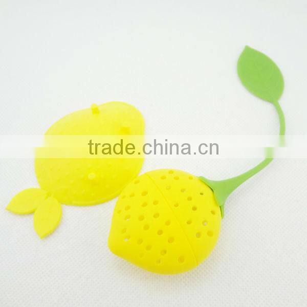 2015 Latest style Food grade silicone tea strainer