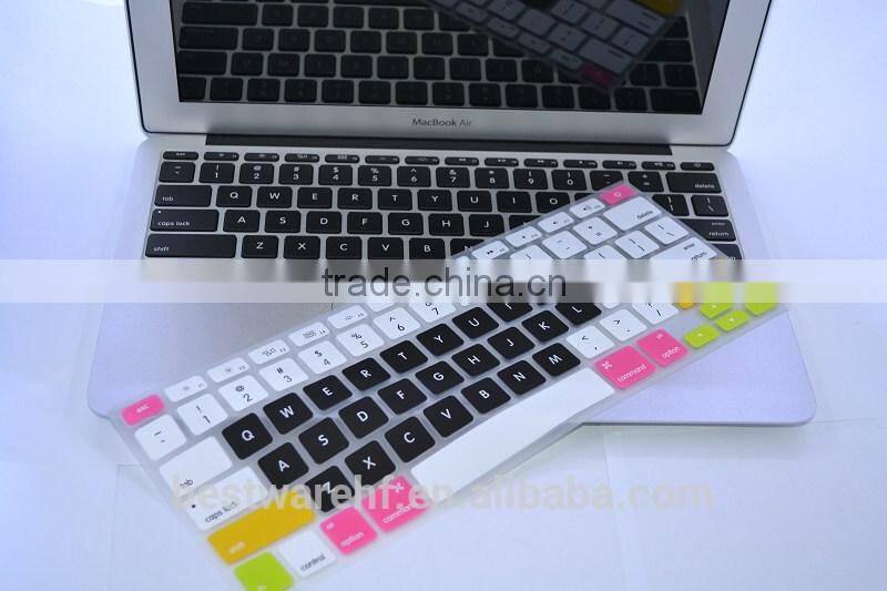 Ultrathin Clear Silicone Keyboard Cover Skin for Apple Macbook Pro /Retina 13" 15"