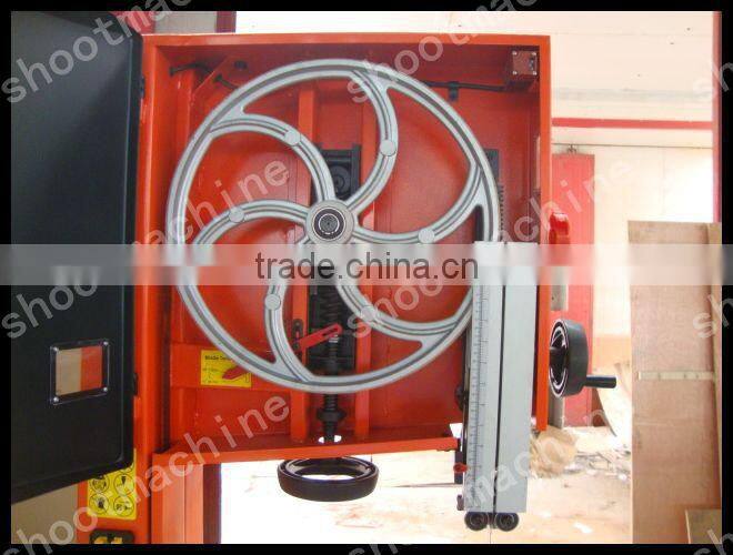 16" Band Saw Machine MJ3442(16") with Length of saw blade 3345mm and Motor Power 3HP