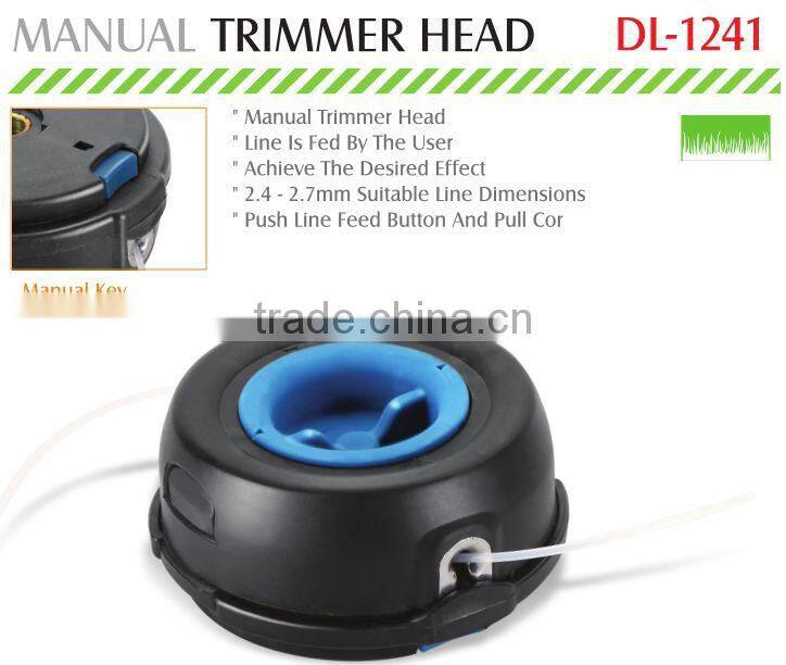 manual feed brush cutter head for grass trimmer DL-1241