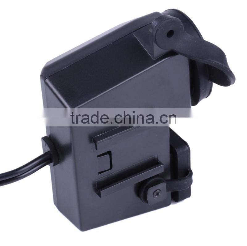 5v and 12v socket on the steering wheel motorcycle