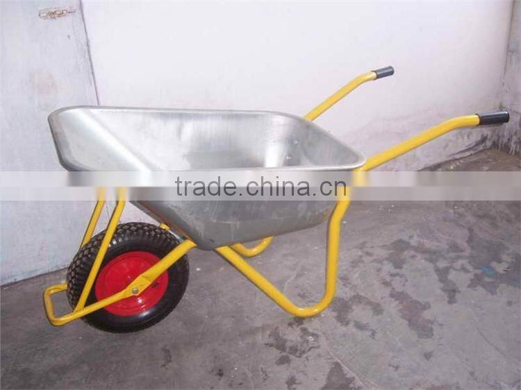 aluminum tub building wheelbarrow