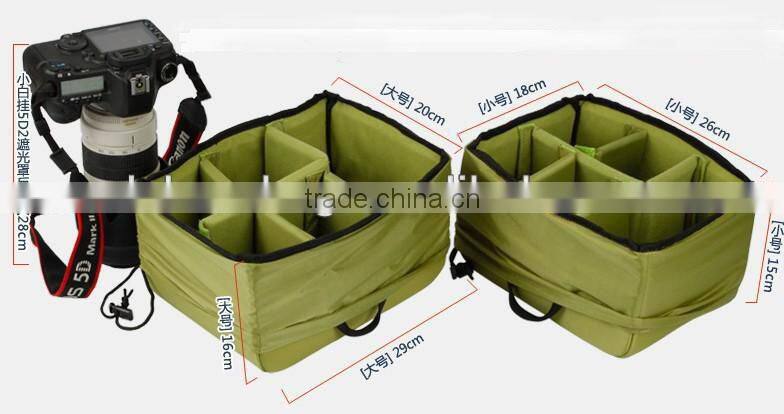 OEM Popular Large Cpacity Dslr Camera Bag with nylon