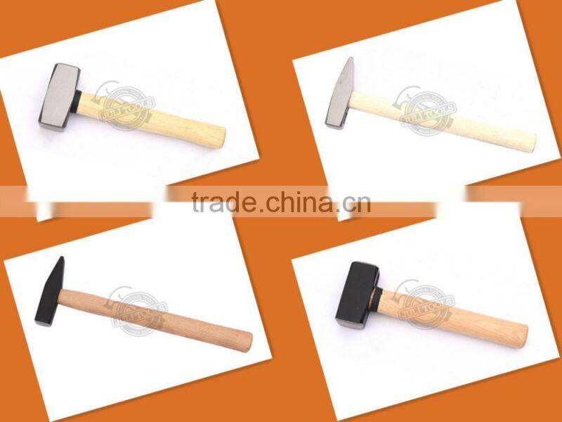 JL0105 manufacturer 1lb American type drop forged ball pein hammer with wood handle