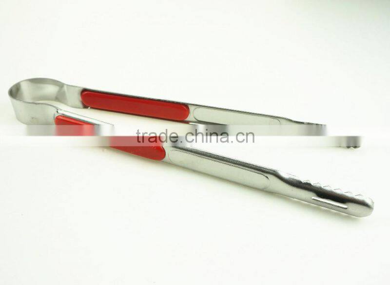 39035 8.5 Inch Mini Stainless Steel Kitchen Tongssalad bread Tongs Tea Tongs