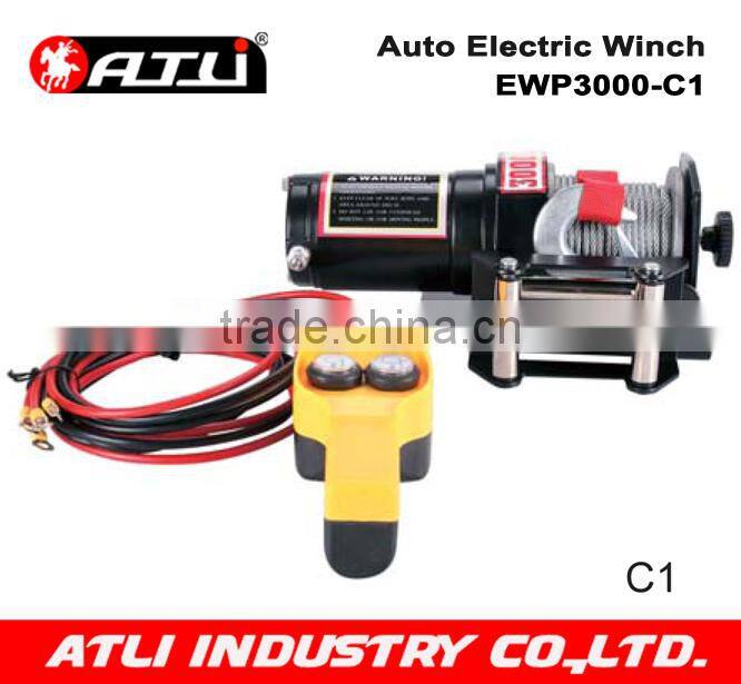 Good quality 12V 9500lbs capstan winch for truck
