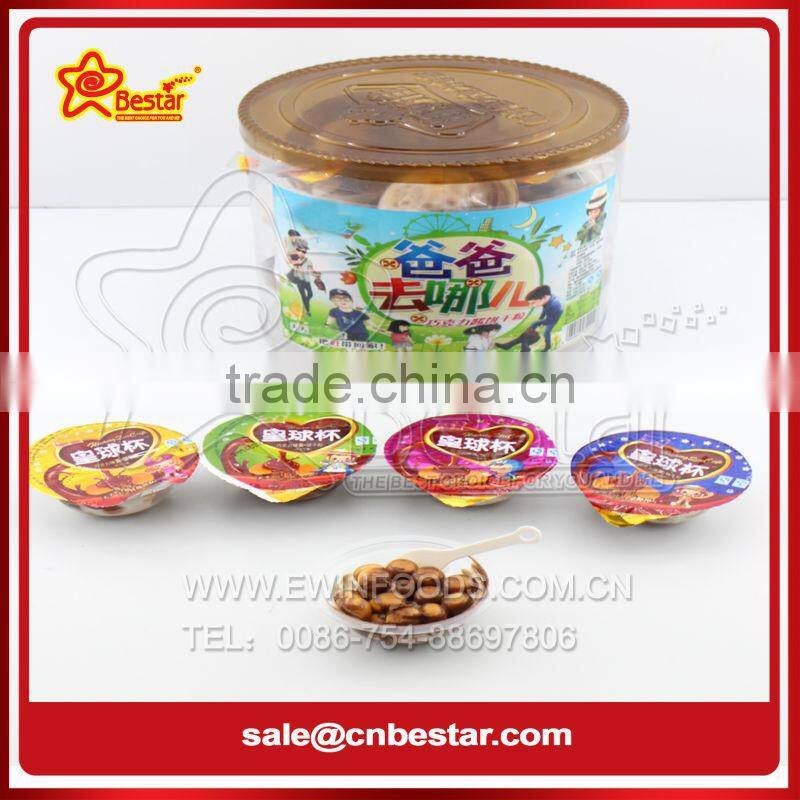 Bag Packing Chocolate Biscuit Cup 18g