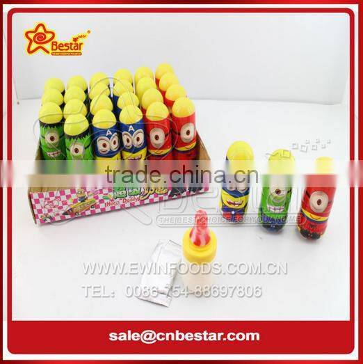 Toothbrush Lollipop With Toothpaste Fruit Jam Candy