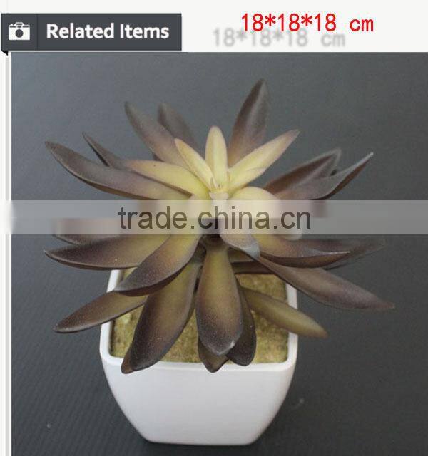 Hot sale artificial potted plants chinese succulent plants