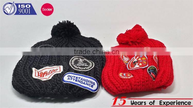 Acrylic thicker female beanie hats