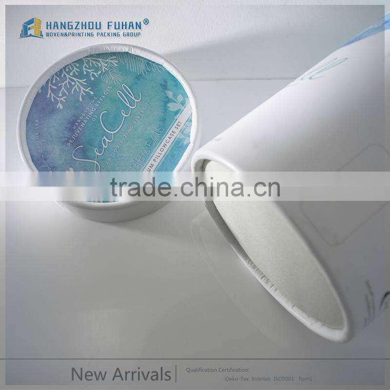 Wedding Favor Customized Logo Round Paper Cylinder Tube Packing Box